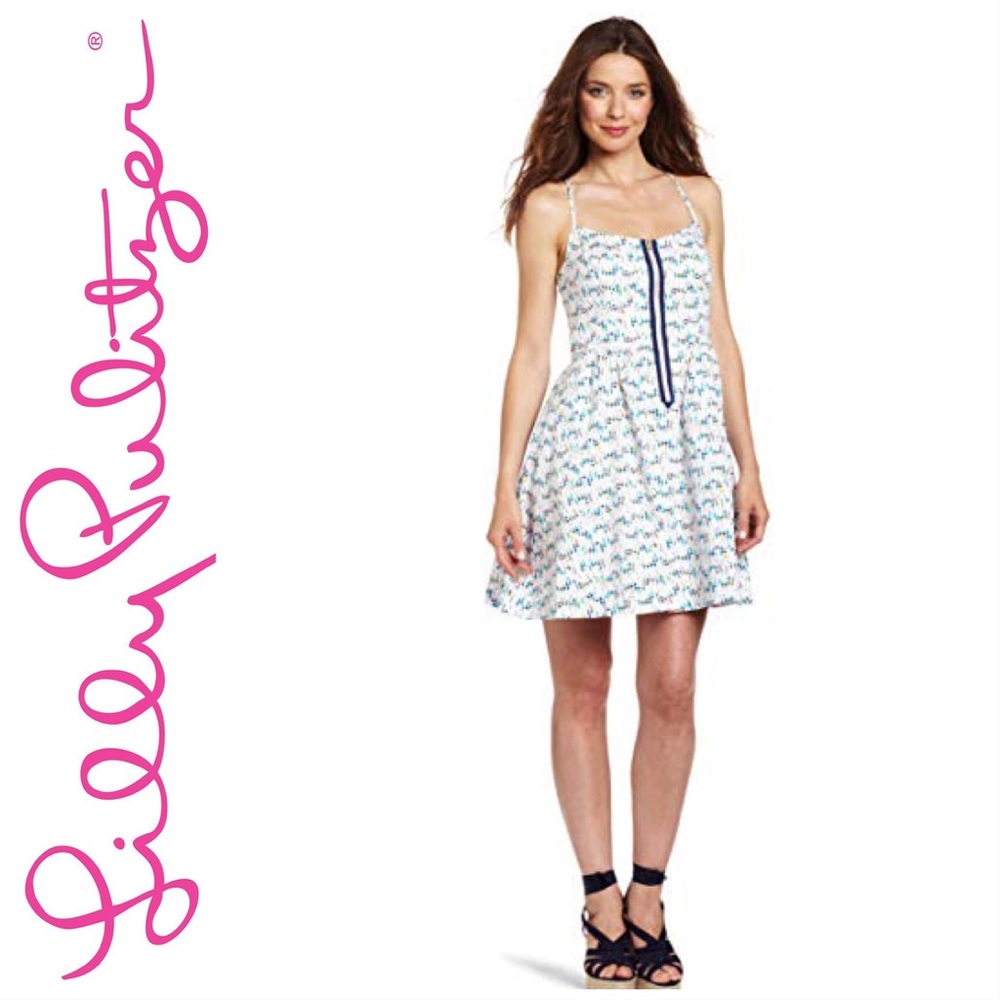 Lilly Pulitzer Alexi Dress With Zipper Front